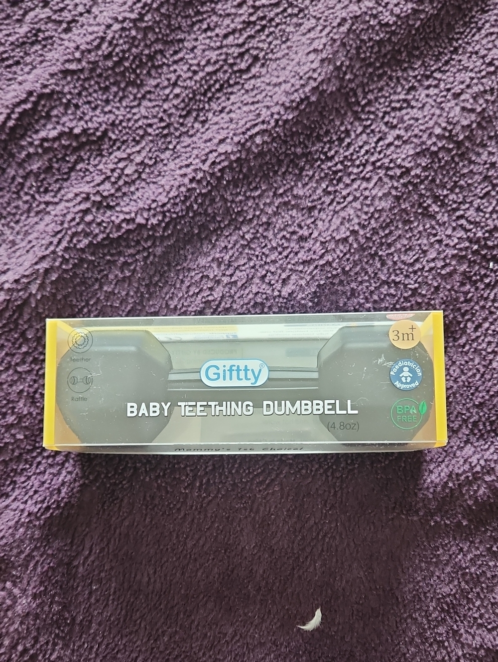New Giffty Baby Teething Dumbbell